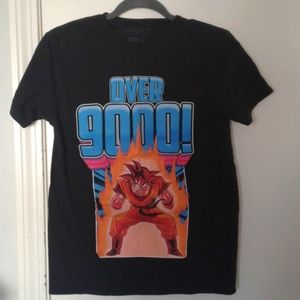 Dragon Ball Z over 9000 tshirt